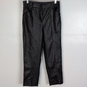 LBLC The Label Jen Vegan Leather Pants Size M